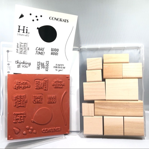 Stampin’ Up! PARTY PANTS Stamp Set with 12 stamps. Item 141324 - Picture 3 of 5